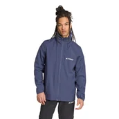 Odzież trekkingowa męska - adidas Kurtka przeciwdeszczowa Multi Essentials 2L Rain JY0477 Pomarańczowy Regular Fit - miniaturka - grafika 1