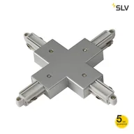 Lampy sufitowe - Spotline Łącznik X do 1-F szyny, srebrnoszary PROMOCJA 143162 - miniaturka - grafika 1