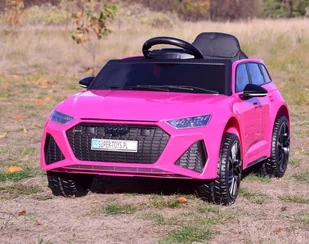 Auto Na Akumulatoraudi Rs 6 Electric Różowe / BRD-2118 - Pojazdy elektryczne dla dzieci - miniaturka - grafika 8