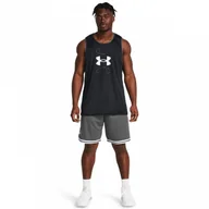 Spodnie sportowe męskie - Męskie spodenki do koszykówki Under Armour UA Perimeter Short - szare - UNDER ARMOUR - miniaturka - grafika 1