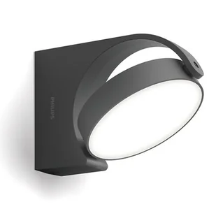 Kinkiet zewnętrzny PHILIPS LED Mimosa 7W 4000K Antracytowy - Lampy ogrodowe - miniaturka - grafika 1
