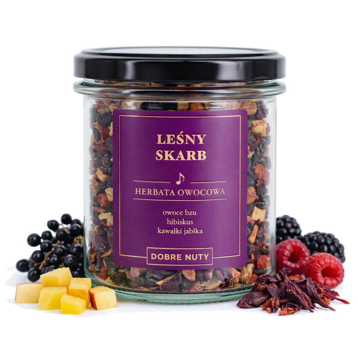 LEŚNY SKARB – HERBATA OWOCOWA 80G - DOBRE NUTY