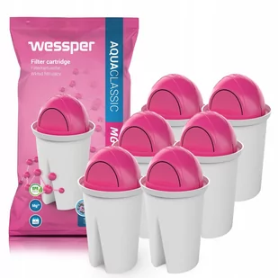 6X Filtr Wessper Do Brita Marella Zamiennik Mg2+ - Wkłady filtrujące - miniaturka - grafika 1