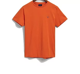 GANT Męski t-shirt Slim Pique Ss, Apricot Orange, 3XL - Koszulki męskie - miniaturka - grafika 1