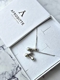 Łańcuszek z literką dmuchaną Goldie - Łańcuszki Łańcuszek z literką dmuchaną Goldie - Łańcuszki - miniaturka - grafika 1