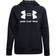 Kurtki i kamizelki sportowe damskie - Damska bluza treningowa UNDER ARMOUR Rival Fleece Logo Hoodie - miniaturka - grafika 1