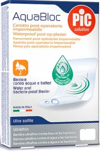 SIROWA PIC AquaBloc pooperacyjny plaster antybakteryjny 15 x 10 cm x 5 szt sterylny wodoodporny |  OD 199 PLN! - Apteczki i materiały opatrunkowe - miniaturka - grafika 1