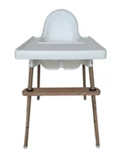 Krzesełka do karmienia - Drewniany podnóżek do krzesełka Ikea Antilop! DĄB - JAKOŚĆ MEBLOWA! - miniaturka - grafika 1