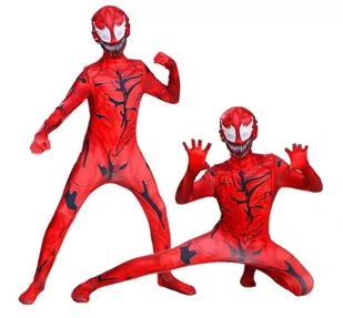 Strój Przebranie Venom 2 Carnage Cosplay Skin 116/122 - Stroje karnawałowe - miniaturka - grafika 1