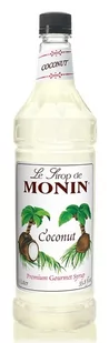 Syrop COCONUT MONIN 1 l - kokosowy - Śmietanki i dodatki do kawy - miniaturka - grafika 1