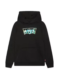 Levi's Chłopięca bluza z kapturem Lvb Batwing Fill 9ej322, Meteoryty, 16 Lat - Bluzy dla chłopców - miniaturka - grafika 1