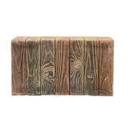 Kostki brukowe i krawężniki - Palisada betonowa 40 x 25 x 4,5 cm brązowy - miniaturka - grafika 1