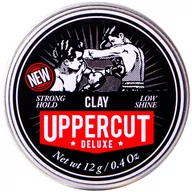 Kosmetyki do stylizacji włosów - Uppercut Deluxe CLAY pasta MINI niski połysk 12g - miniaturka - grafika 1