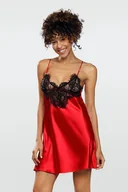 Piżamy damskie - HALKA OFELIA (kolor fiolet, rozmiar XL) - miniaturka - grafika 1