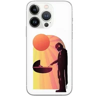Etui i futerały do telefonów - ERT GROUP etui na telefon Iphone 13 PRO MAX, case oryginalny i oficjalnie licencjonowany przez Star Wars, wzór Baby Yoda 031, optymalnie dopasowane, plecki z TPU - miniaturka - grafika 1