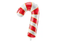 Pozostałe akcesoria świąteczne - PartyDeco """"""""Balon foliowy Cukrowa laska, 50x82cm, czerwony"""""""" FB53-007 [14766376] - miniaturka - grafika 1