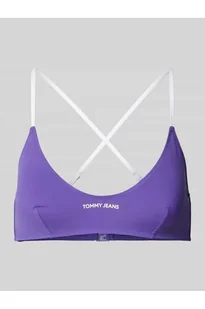 Biustonosz typu bralette z nadrukiem z logo - Tommy Hilfiger - Biustonosze - miniaturka - grafika 1