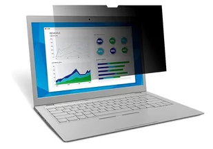 3M TF140W9B Filtr prywatyzujący 14 16:9 TF140W9B 17.5cm x 31cm - Filtry prywatyzujące - miniaturka - grafika 1