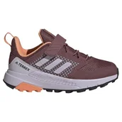 Buty dla chłopców - adidas Terrex Hiking shoesterrex Trailmaker cf k buty, Quiet Crimson/Silver Dawn/Amber Tint, 34,5 EU, Cichy karmazynowy srebrny Dawn Amber Tint, 34.5 EU - miniaturka - grafika 1