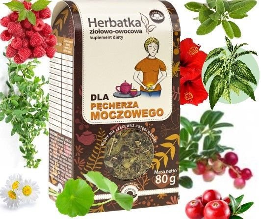 Herbatka dla Pęcherza Moczowego ZIOŁA na PĘCHERZ NATURA WITA