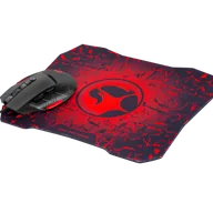 Podkładki pod mysz - MARVO M355+G1 2W1 MYSZ I PODKŁADKA POD MYSZ COMBO - miniaturka - grafika 1