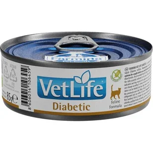 Karma dla kota FARMINA VetLife Diabetic Feline 85 g - Mokra karma dla kotów - miniaturka - grafika 1