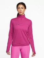Koszulki sportowe damskie - Nike Koszulka w kolorze różowym do biegania - miniaturka - grafika 1