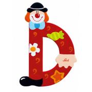 Wyposażenie pokoiku dziecięcego - Sevi Literka D Clown 81740 - miniaturka - grafika 1