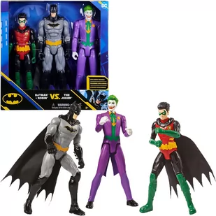 Zestaw 3 Figurek Batman Robin Joker 30Cm - Figurki dla dzieci - miniaturka - grafika 1