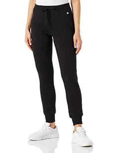 Champion Damskie spodnie treningowe American Classics z logo C, czarny, S - Spodnie damskie - miniaturka - grafika 1