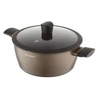 Garnki - Garnek aluminiowy Cava z pokrywką 28 cm 6,4 l - miniaturka - grafika 1