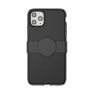 PopSockets Etui do iPhone XS Max i 11 Pro Max z uchwytem na telefon i suwakiem kompatybilne z MagSafe, etui na telefon iPhone XS Max i 11 Pro Max, kompatybilne z bezprzewodowym ładowaniem - czarne - Etui i futerały do telefonów - miniaturka - grafika 1