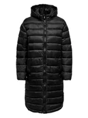 Kurtki damskie - ONLY Płaszcz pikowany w kolorze czarnym - miniaturka - grafika 1