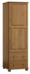 Szafa sosnowa 1D nr4 półki dąb - Szafy - miniaturka - grafika 1