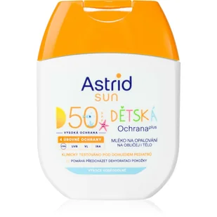 Astrid Sun Kids Face and Body Lotion SPF50 preparat do opalania ciała 60 ml dla dzieci - Balsamy i kremy do opalania - miniaturka - grafika 1