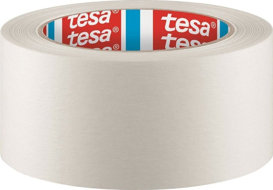 Tesa Taśma pakowa papierowa 50m:50mm, biała
