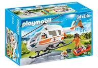Klocki - PLAYMOBIL City Life helikopter ratunkowy kolorowy 70048 - miniaturka - grafika 1