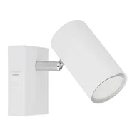 Lampy sufitowe - Globo Robby 57911-1W reflektor 1x25W GU10 biały - miniaturka - grafika 1