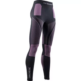 Spodnie damskie - X-Bionic Damskie spodnie Energy Accumulator 4.0 szary Charcoal/Magnolia M - grafika 1