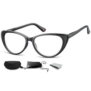 Plusy Okulary Do Czytania Kocie MR64 moc: +1,5 - Okulary korekcyjne, oprawki, szkła - miniaturka - grafika 1