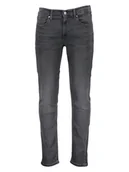 Spodnie męskie - Pepe Jeans Dżinsy - Slim fit - w kolorze antracytowym - miniaturka - grafika 1