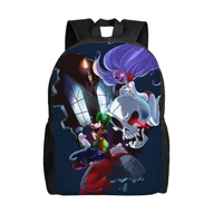 Torby na laptopy - Bros Luigi's Mansion Unisex Plecak na laptopa Tornister studencki Lekki podstawowy plecak dla dorosłych nastolatków 16.1 X 11.8 X 4.5inches - miniaturka - grafika 1