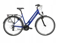 Rowery - Rower miejski KROSS SENTIO 2.0 rozmiar S Niebieski - miniaturka - grafika 1