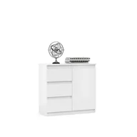 Komoda Agata80 cm BIAŁY MAT