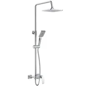 Zestawy prysznicowe - Kolumna prysznicowa Valvex Esto chrom połysk 2414290 - miniaturka - grafika 1