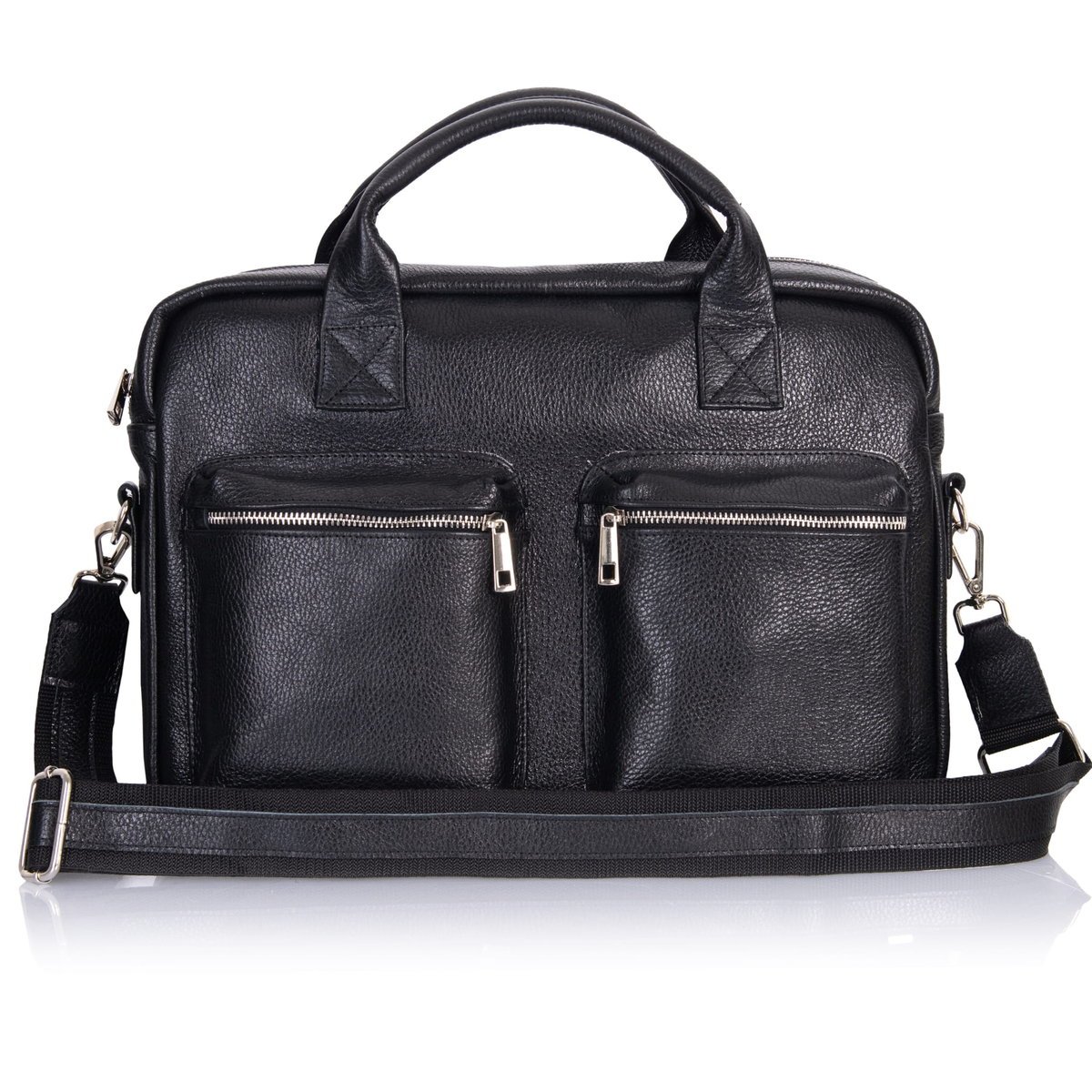 Torba męska skórzana Tizano TM03 czarna