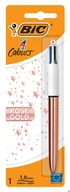 Długopisy - Bic Długopis 4w1 Rose Gold 12 szt. - miniaturka - grafika 1
