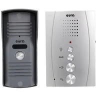 Domofony - Eura-Tech Domofon głośnomówiący "EURA" ADP-13A3 "INVITO" bezsłuchawkowy srebrny A31A213 A31A213/EUR - miniaturka - grafika 1