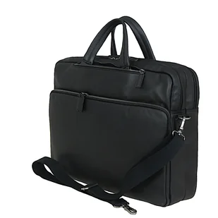 Torba - Plecak na laptop 17" skóra licowa czarna - Teczki i aktówki Torba - Plecak na laptop 17" skóra licowa czarna - Teczki i aktówki - miniaturka - grafika 1