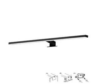 Top Light GILA C XL - LED Łazienkowe oświetlenie lustra LED/8W/230V IP44 - Lampy pozostałe - miniaturka - grafika 1